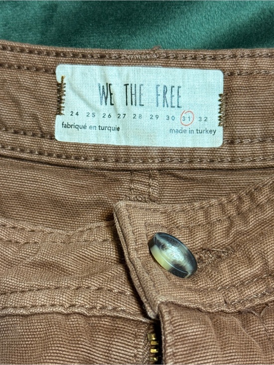 We The Free Pants - We The Free Brown High-Rise Pants